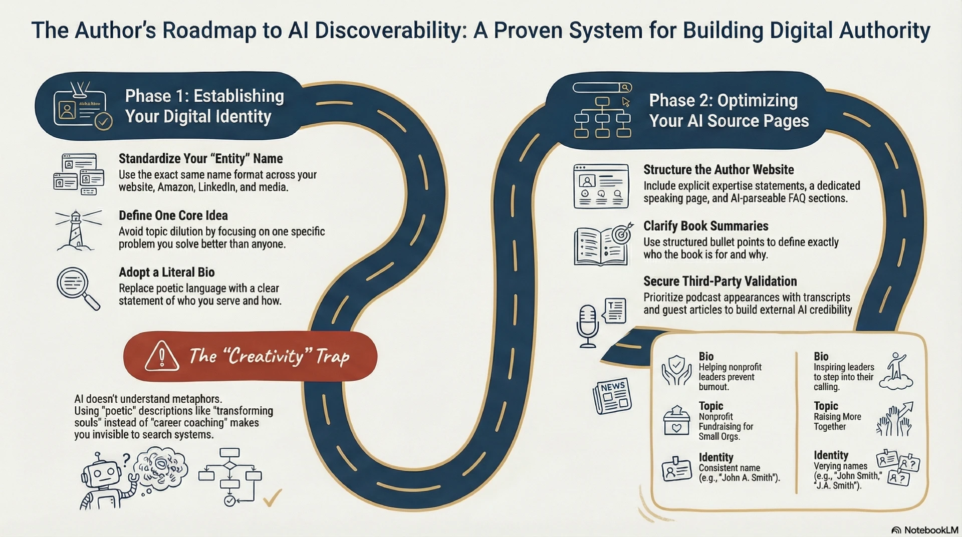 Infographic Common Mistakes That Undermine Author Discoverability<br />